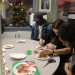 decorating the gingerbread people