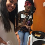 at the griddle