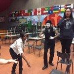 mime working with students
