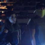 students in lantern light